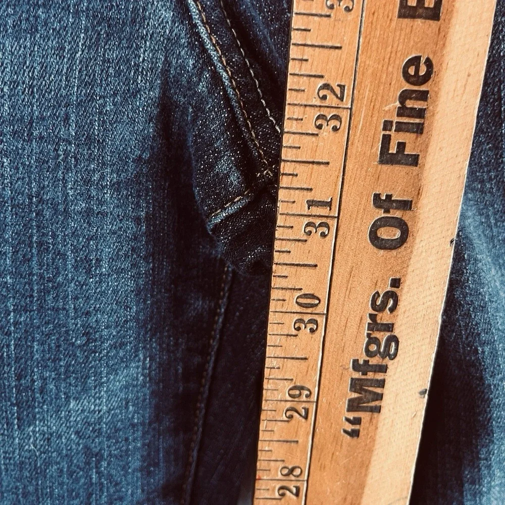 Vintage L.A. Blues Jeans‎ Womens 31x31 Sz 12 Straight Leg Dark Wash Denim